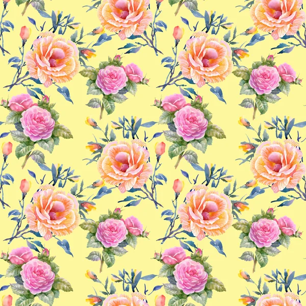 Motif floral sans couture — Photo