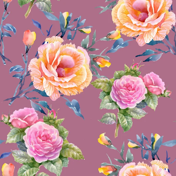 Floral seamless pattern — Stock Photo, Image