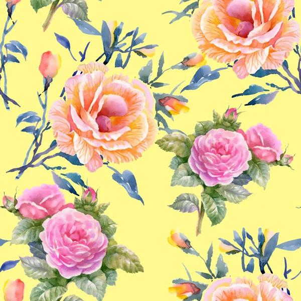 Floral seamless pattern — Stock Photo, Image