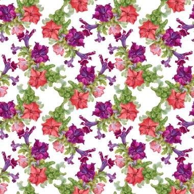 kır çiçekleri desen