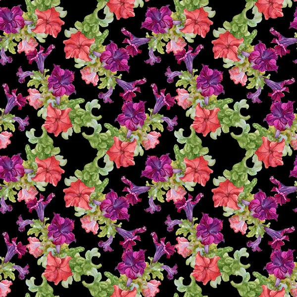 Wildflowers pattern — Stock Photo, Image