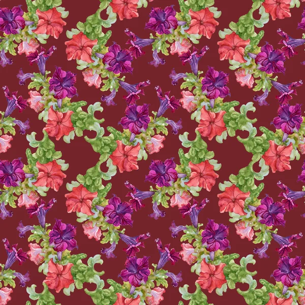 Wildflowers pattern — Stock Photo, Image