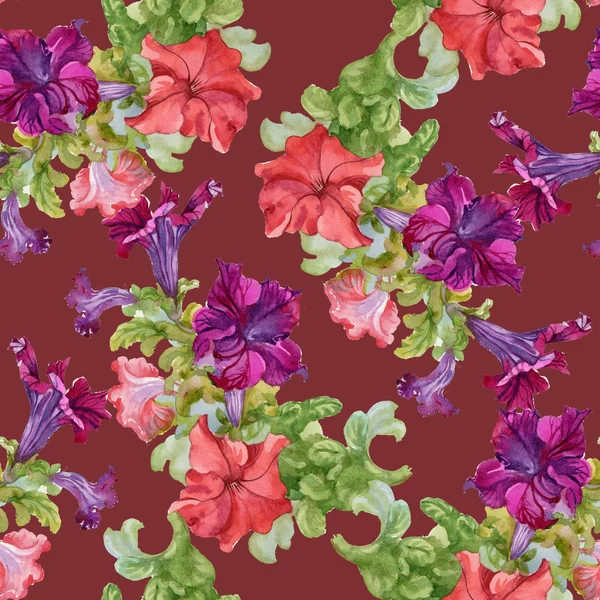 Wildflowers pattern — Stock Photo, Image