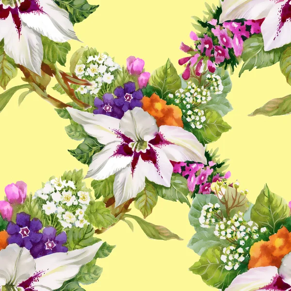 Blumenmuster — Stockfoto