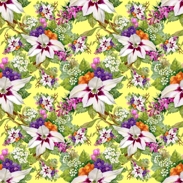 Patrón floral —  Fotos de Stock