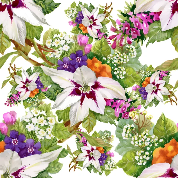 Floral μοτίβο — Φωτογραφία Αρχείου