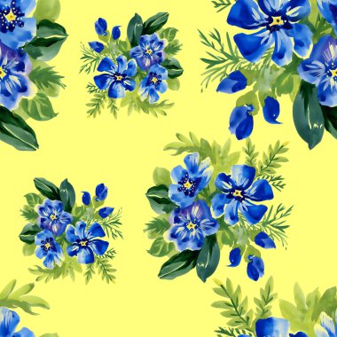 Deniz salyangozu çiçek deseni