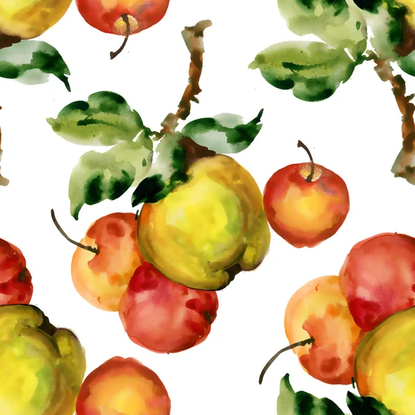 Apples background — Stock Photo, Image