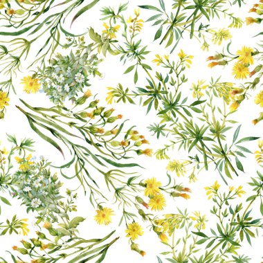 alan çiçekleri deseni