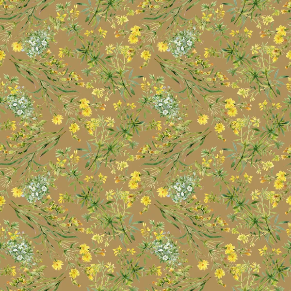 花畑のパターン — ストック写真