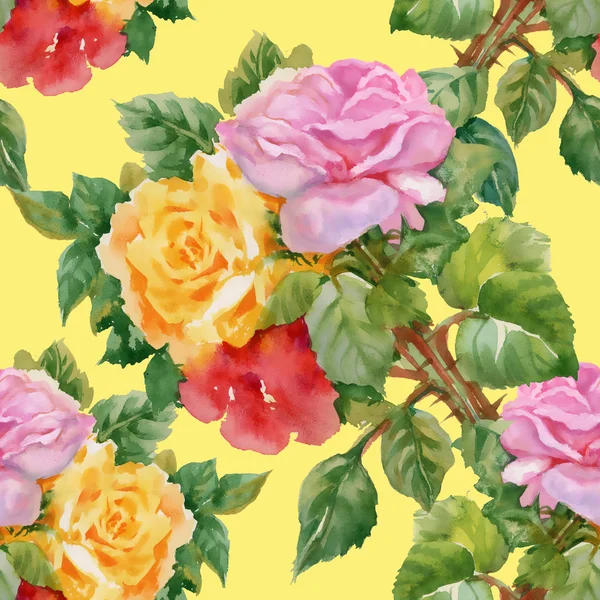 Roses pattern — Stock Photo, Image