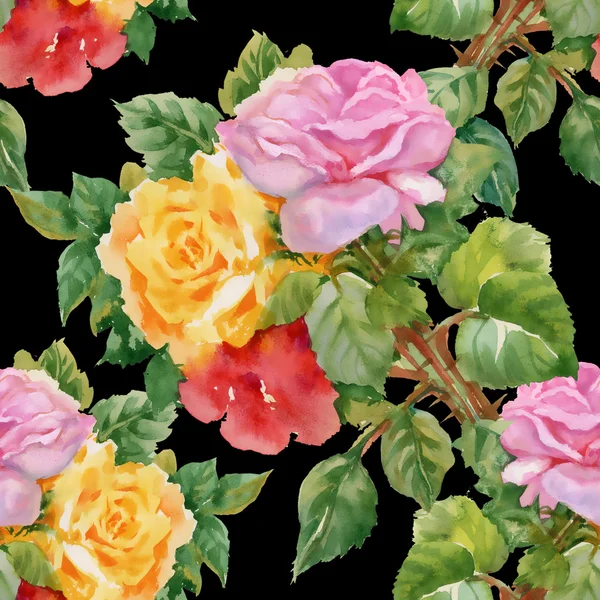 Roses pattern — Stock Photo, Image