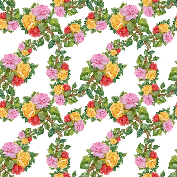 장미 패턴 — 스톡 사진