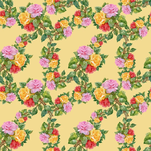 Roses pattern — Stock Photo, Image