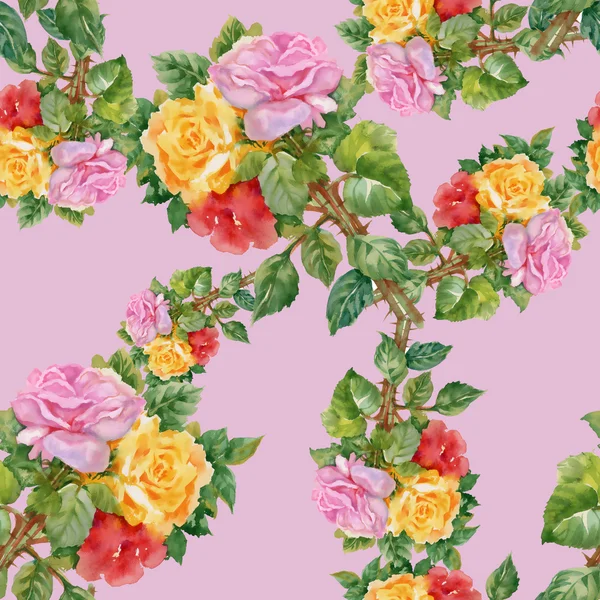 Roses pattern — Stock Photo, Image