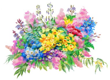 kır çiçekleri buketi