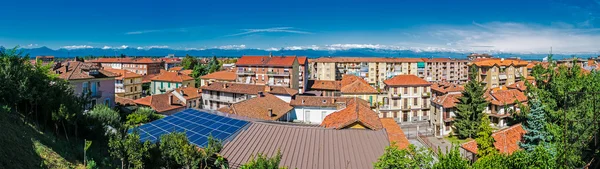 View of the town of Fossano, Piemont, Italy — Stock Photo, Image