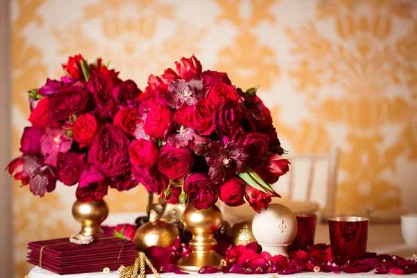 Decoração no dia do casamento — Fotografia de Stock