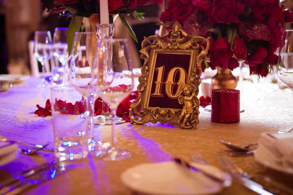 Decoración en el día de la boda — Foto de Stock