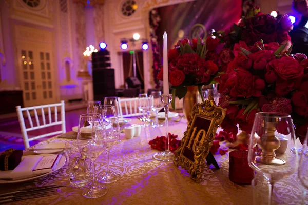 Decoración en el día de la boda — Foto de Stock