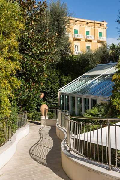 具有历史意义的酒店，索伦托意大利 — 图库照片