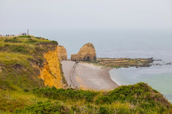 Omaha Beach is one of the five Landing beaches in the Normandy l — Stock Photo, Image