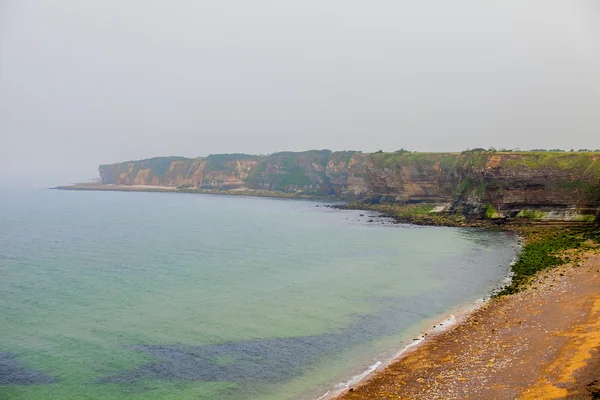 Omaha Beach es una de las cinco playas de Landing en Normandía. — Foto de Stock