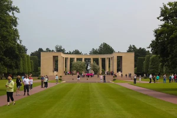 American Military Cemetery, Omaha Beach, Colleville-sur-Mer — Stock Photo, Image