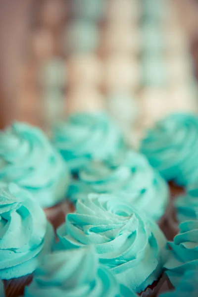 Sweets on the wedding table. Vintage color. — Stock Photo, Image