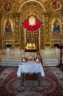 İç St Michaels altın kubbeli Manastırı, Kiev, Ukrayna.