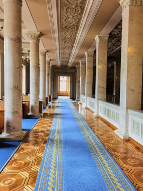 Kiev, Ukrayna - 30 Ocak 2022: Ukrayna Yüksek Konseyi İçişleri