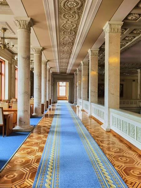 Kiev, Ukraine - January 30, 2022: Interior of the Supreme Council of Ukraine — Stock Photo, Image