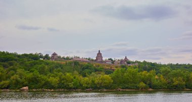 Khorytsia Adası, Zaporizhzhia, Ukrayna 'nın güzel manzarası