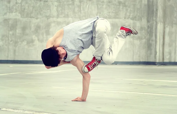 Breakdancer op straat — Stockfoto