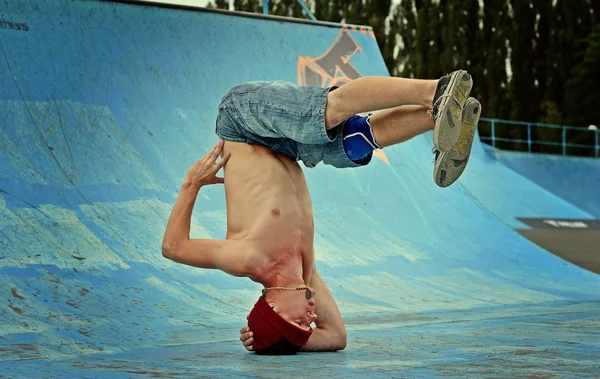 Breakdancer — Fotografia de Stock