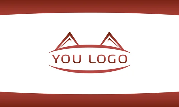 Plantilla de logotipo empresarial — Vector de stock