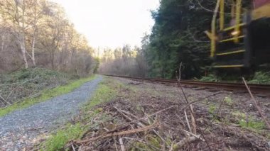 Dünyaca ünlü Kokarca Treni Fort Bragg Demiryolu Zaman Çizelgesi