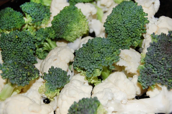 Brokoli ve karnabahar. — Stok fotoğraf