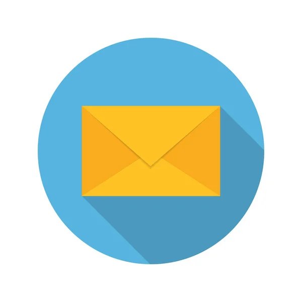 Icono de sobre de correo electrónico — Vector de stock