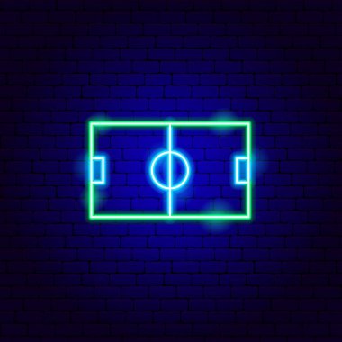 Spor Futbol Sahası Neon İşareti