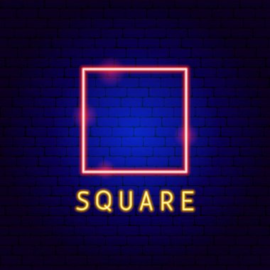Neon Etiketinin Kare