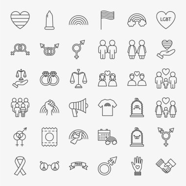 LGBT Gurur Satırı Simgeleri Ayarlandı