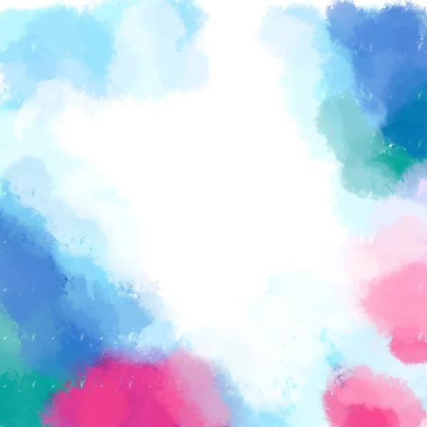 Colorful Watercolor Paintings Background Raster Illustration Hand Drawn Using Ipad — Stockfoto