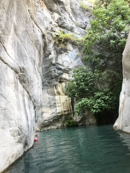 Canyon Goynuk Türkei Wasser Sommerreise Herbst — Stockfoto