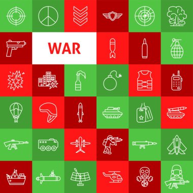 savaş hattı simgeler