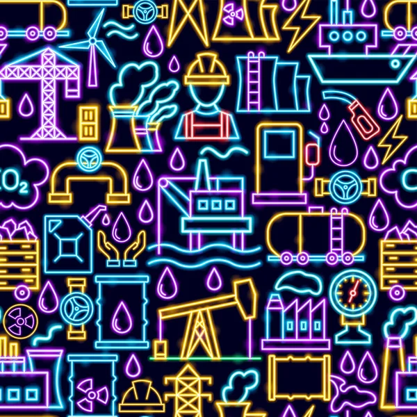 Petrol Benzini Kusursuz Desen