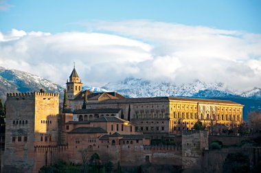 Alhambra, granada, İspanya