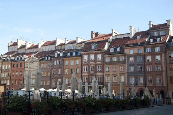 régi town épületek Varsóban