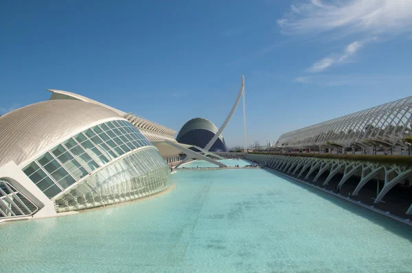 City of Arts and Sciences, Валенсия — стоковое фото