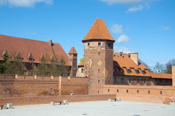 O Castelo de Malbork — Fotografia de Stock